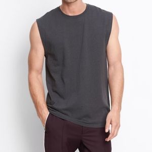 Vince. Distressed Muscle Tank